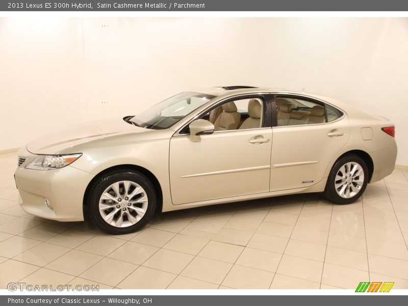 Satin Cashmere Metallic / Parchment 2013 Lexus ES 300h Hybrid