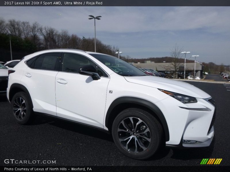 Front 3/4 View of 2017 NX 200t F Sport AWD