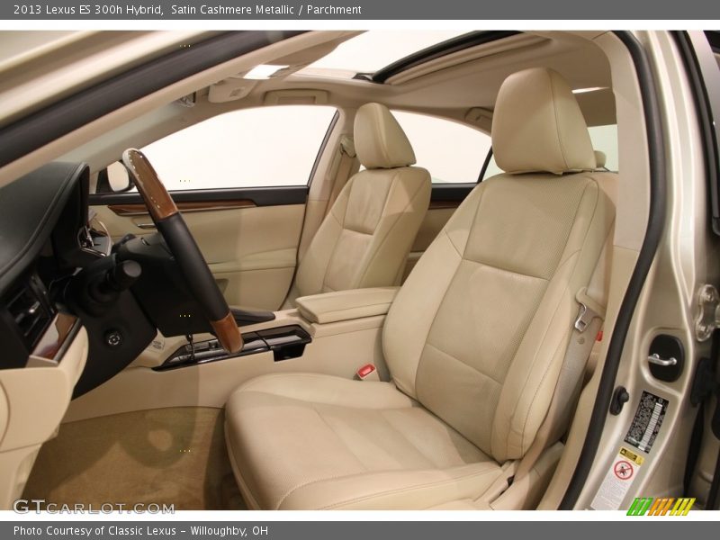 Satin Cashmere Metallic / Parchment 2013 Lexus ES 300h Hybrid
