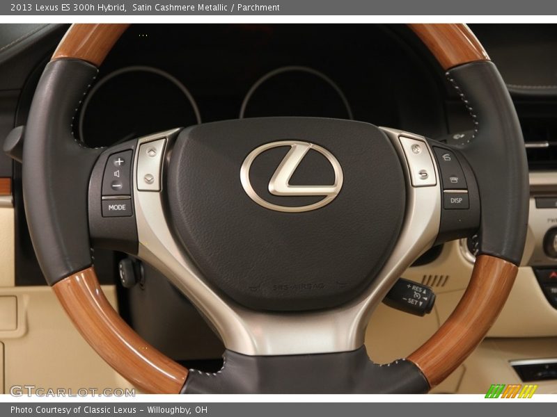 Satin Cashmere Metallic / Parchment 2013 Lexus ES 300h Hybrid