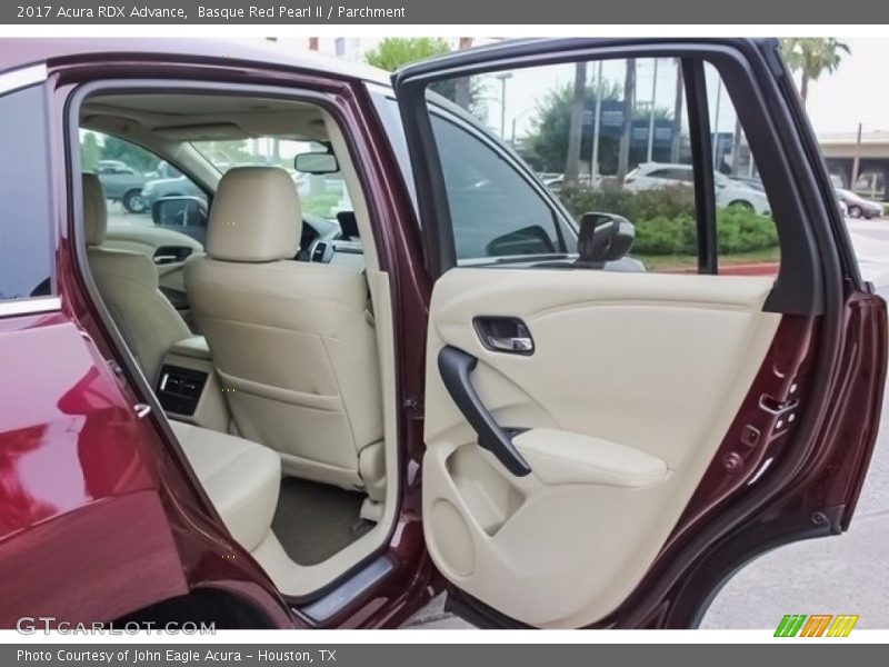 Basque Red Pearl II / Parchment 2017 Acura RDX Advance