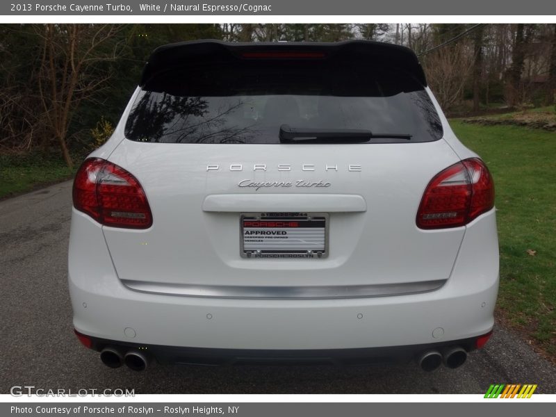 White / Natural Espresso/Cognac 2013 Porsche Cayenne Turbo