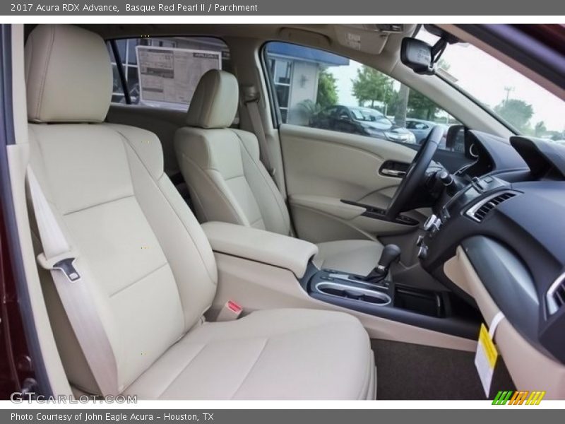 Basque Red Pearl II / Parchment 2017 Acura RDX Advance