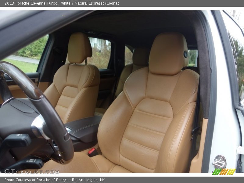 White / Natural Espresso/Cognac 2013 Porsche Cayenne Turbo