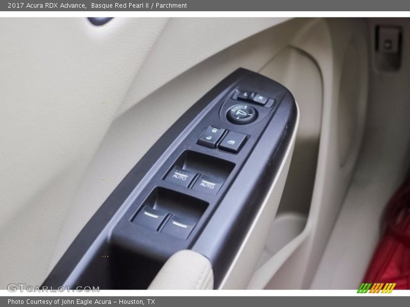 Basque Red Pearl II / Parchment 2017 Acura RDX Advance