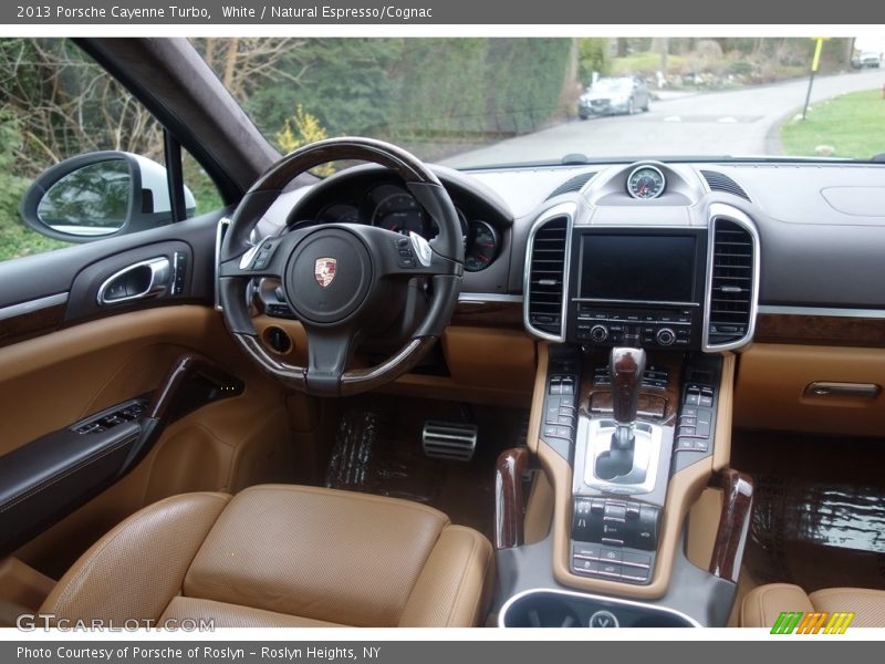 White / Natural Espresso/Cognac 2013 Porsche Cayenne Turbo
