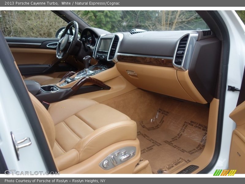 White / Natural Espresso/Cognac 2013 Porsche Cayenne Turbo