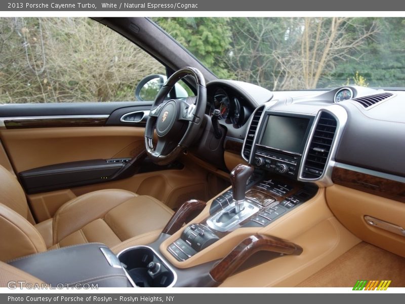 White / Natural Espresso/Cognac 2013 Porsche Cayenne Turbo