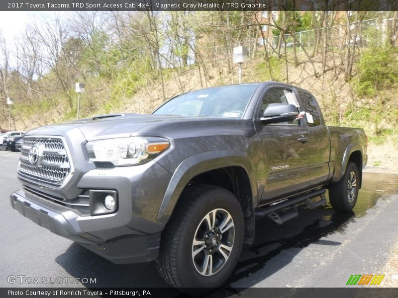 Magnetic Gray Metallic / TRD Graphite 2017 Toyota Tacoma TRD Sport Access Cab 4x4