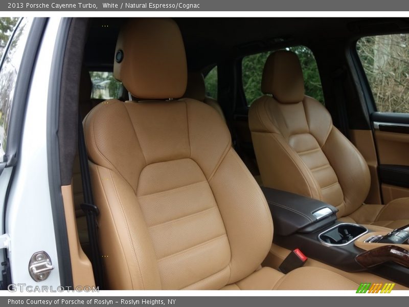 White / Natural Espresso/Cognac 2013 Porsche Cayenne Turbo