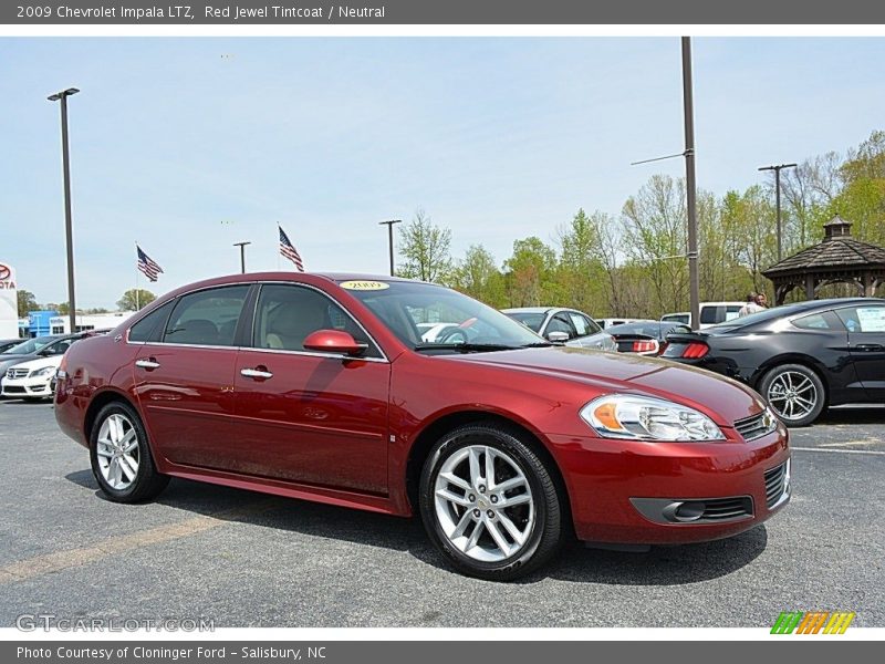 Red Jewel Tintcoat / Neutral 2009 Chevrolet Impala LTZ
