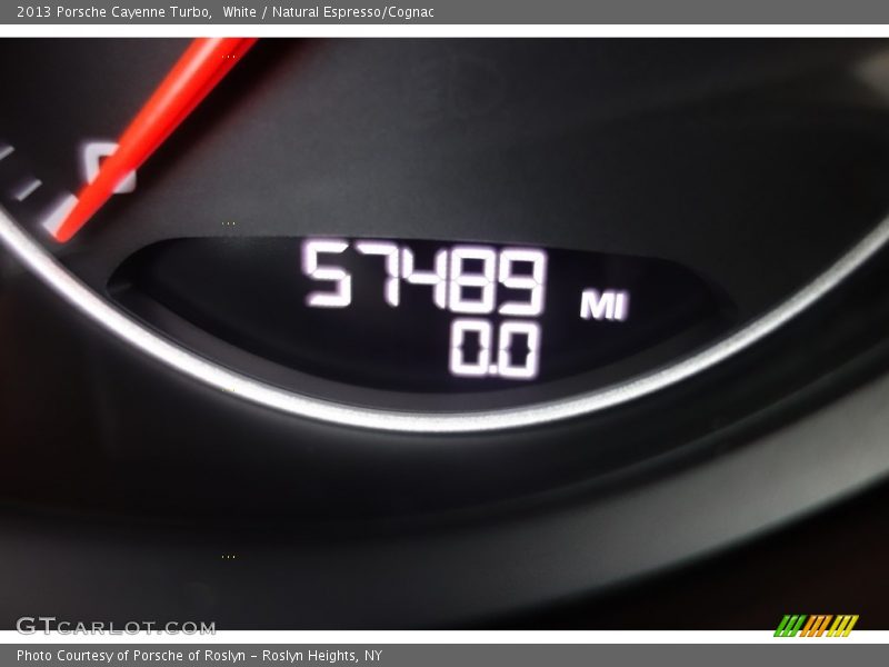 White / Natural Espresso/Cognac 2013 Porsche Cayenne Turbo