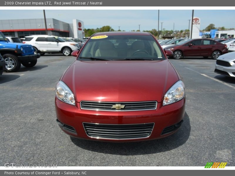 Red Jewel Tintcoat / Neutral 2009 Chevrolet Impala LTZ