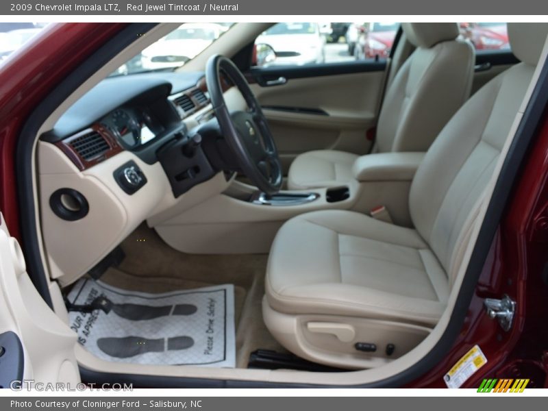 Red Jewel Tintcoat / Neutral 2009 Chevrolet Impala LTZ