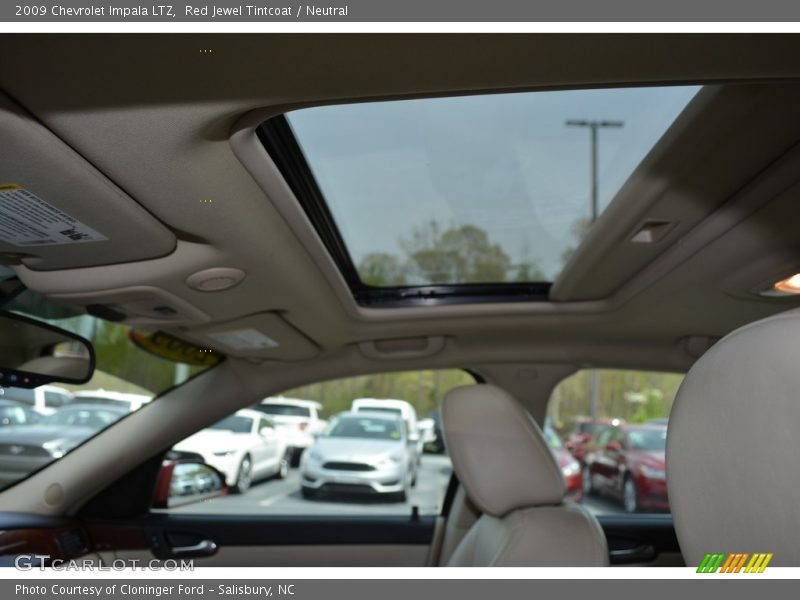 Red Jewel Tintcoat / Neutral 2009 Chevrolet Impala LTZ