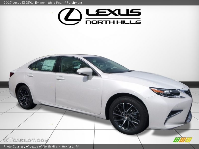 Eminent White Pearl / Parchment 2017 Lexus ES 350