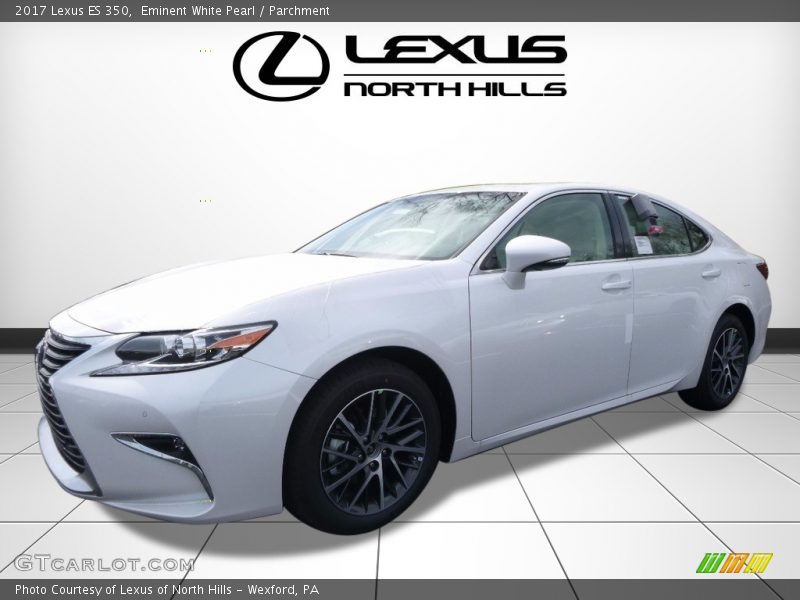 Eminent White Pearl / Parchment 2017 Lexus ES 350