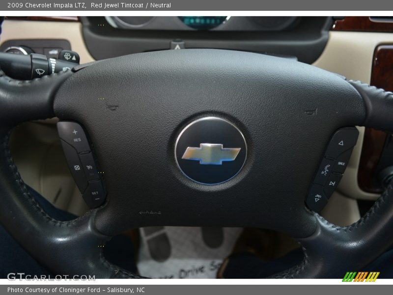 Red Jewel Tintcoat / Neutral 2009 Chevrolet Impala LTZ