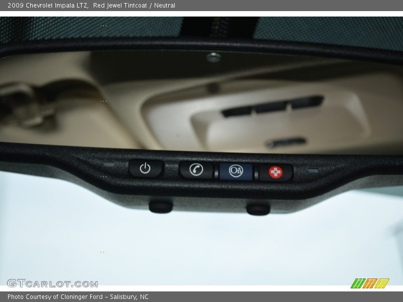 Red Jewel Tintcoat / Neutral 2009 Chevrolet Impala LTZ
