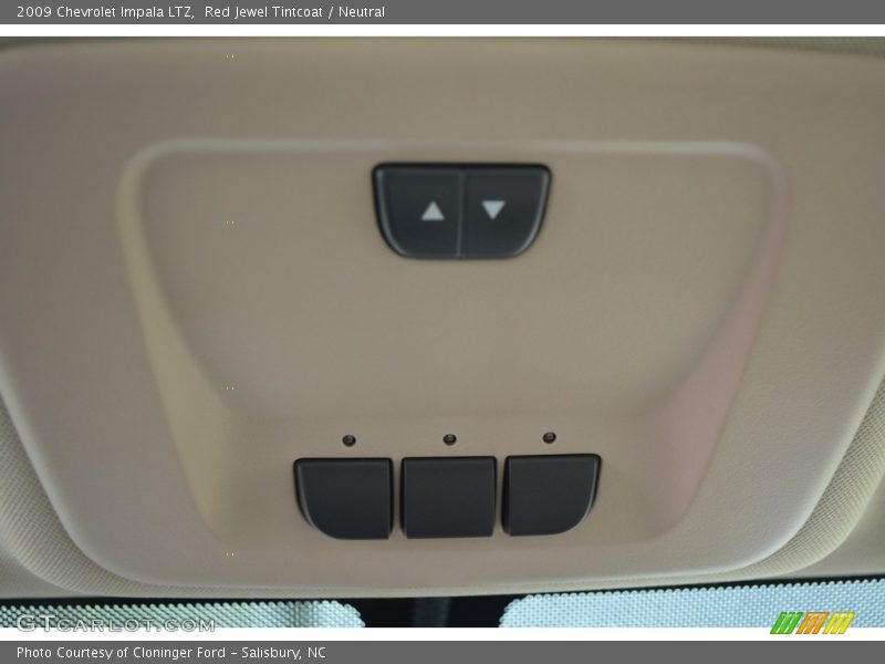Red Jewel Tintcoat / Neutral 2009 Chevrolet Impala LTZ