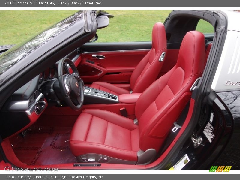Front Seat of 2015 911 Targa 4S