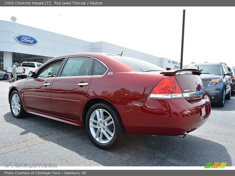 Red Jewel Tintcoat / Neutral 2009 Chevrolet Impala LTZ