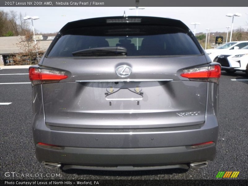 Nebula Gray Pearl / Flaxen 2017 Lexus NX 200t AWD