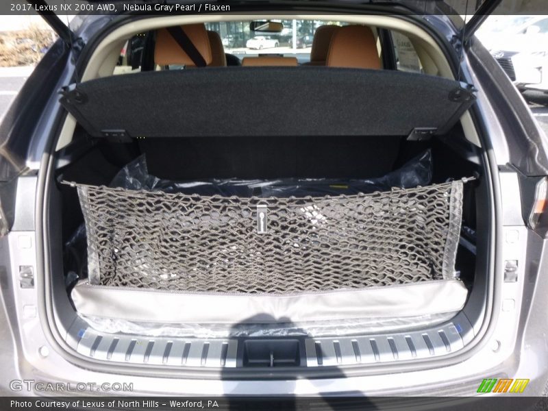 Nebula Gray Pearl / Flaxen 2017 Lexus NX 200t AWD
