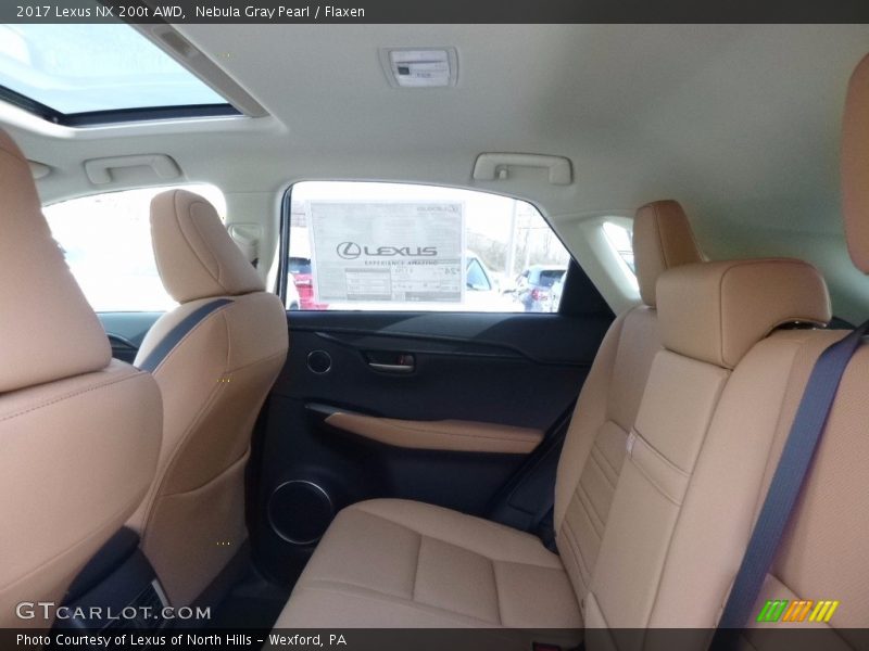Nebula Gray Pearl / Flaxen 2017 Lexus NX 200t AWD