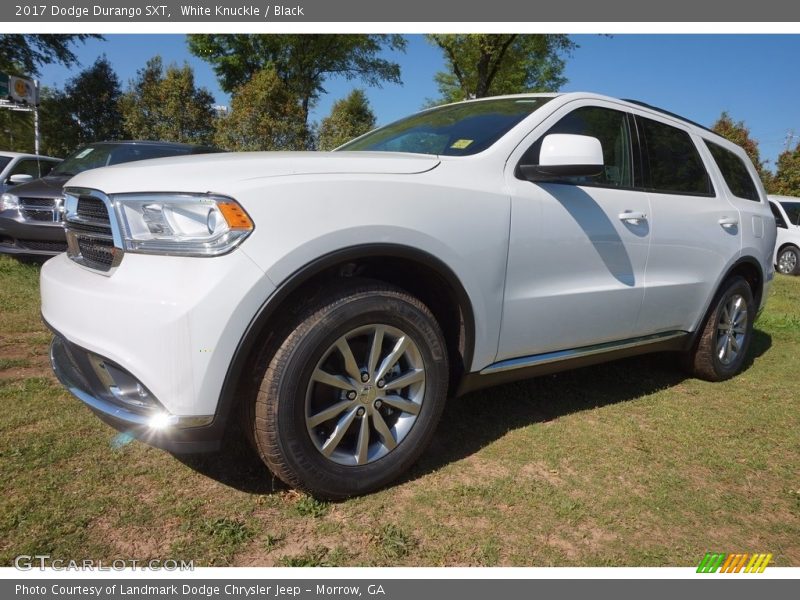 White Knuckle / Black 2017 Dodge Durango SXT
