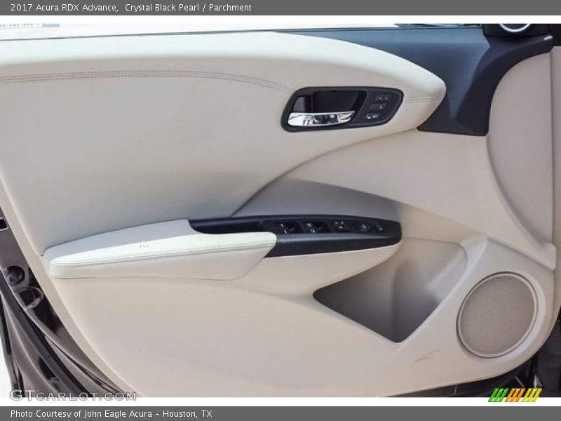 Crystal Black Pearl / Parchment 2017 Acura RDX Advance