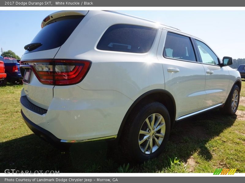 White Knuckle / Black 2017 Dodge Durango SXT