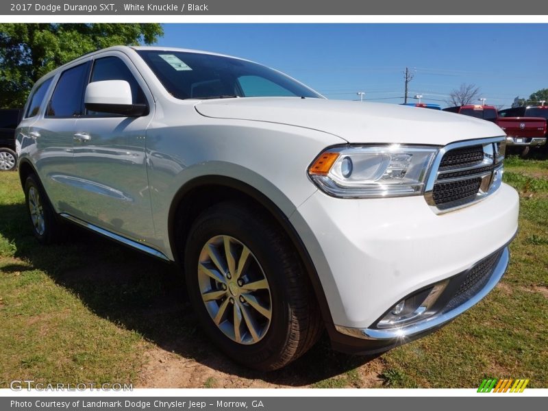 White Knuckle / Black 2017 Dodge Durango SXT