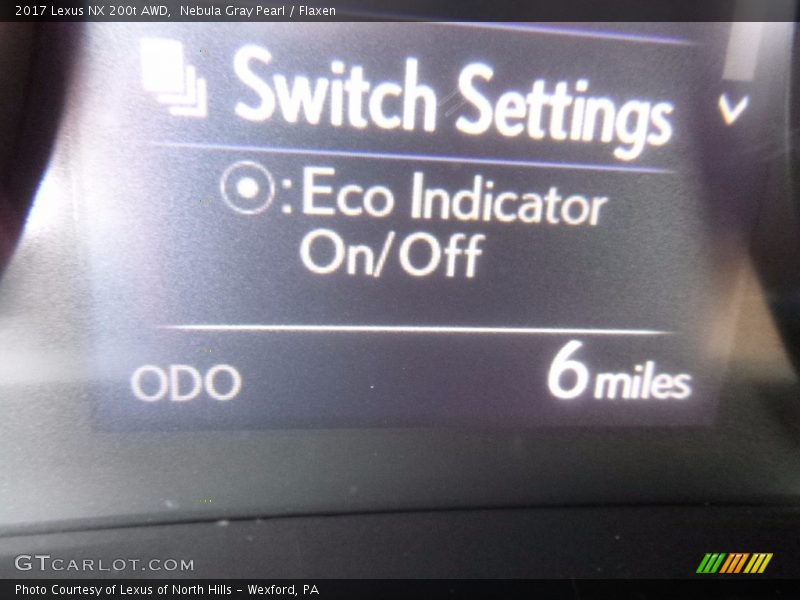Nebula Gray Pearl / Flaxen 2017 Lexus NX 200t AWD