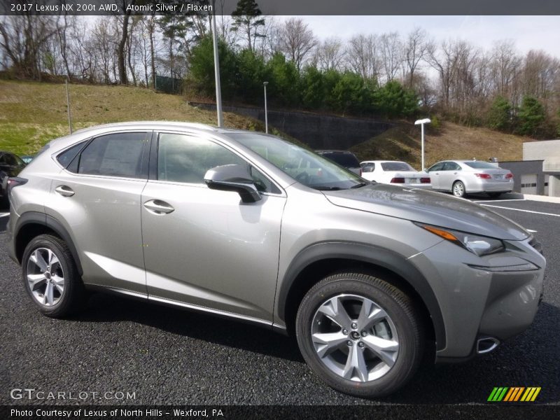 Atomic Silver / Flaxen 2017 Lexus NX 200t AWD