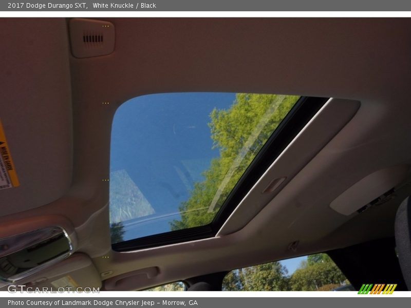 White Knuckle / Black 2017 Dodge Durango SXT