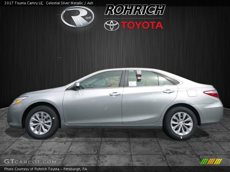 Celestial Silver Metallic / Ash 2017 Toyota Camry LE