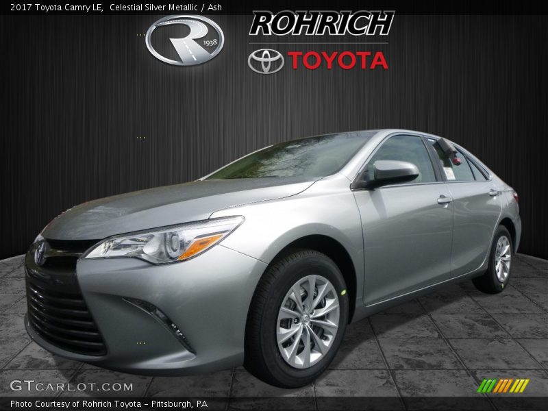 Celestial Silver Metallic / Ash 2017 Toyota Camry LE