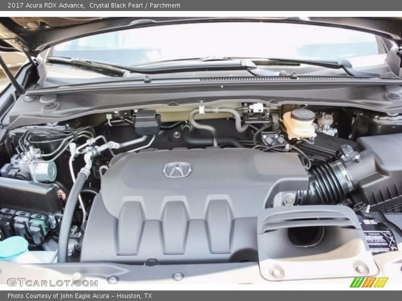 Crystal Black Pearl / Parchment 2017 Acura RDX Advance