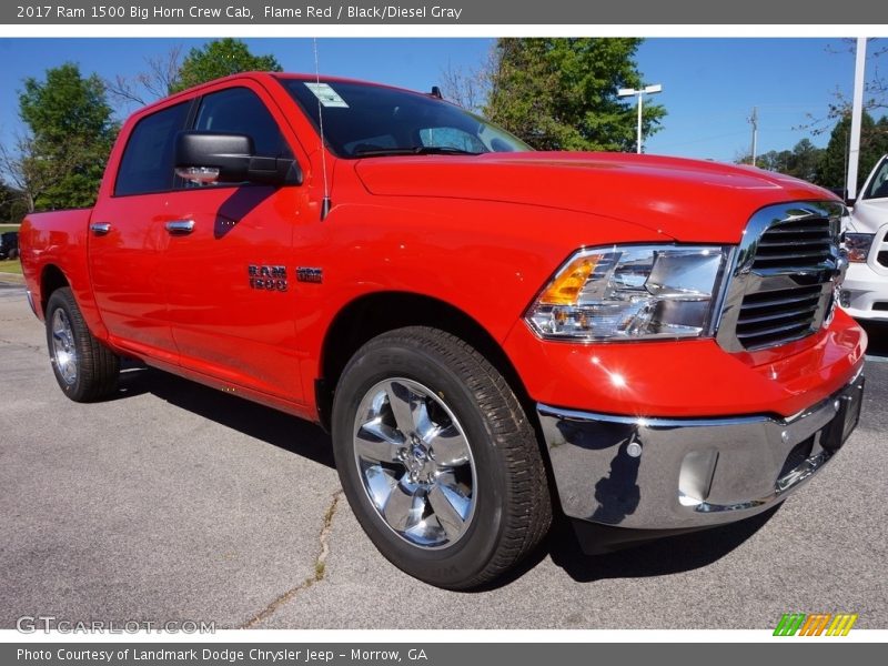 Front 3/4 View of 2017 1500 Big Horn Crew Cab