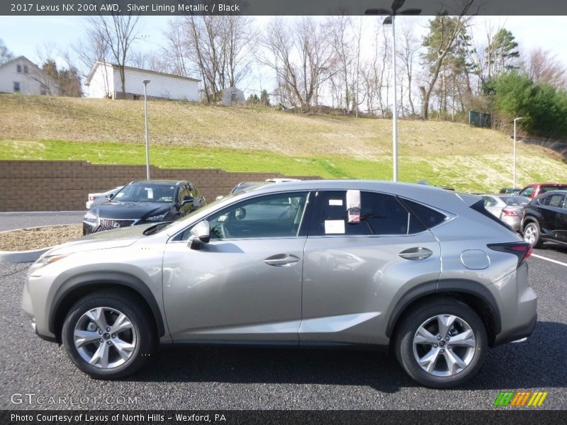  2017 NX 200t AWD Silver Lining Metallic