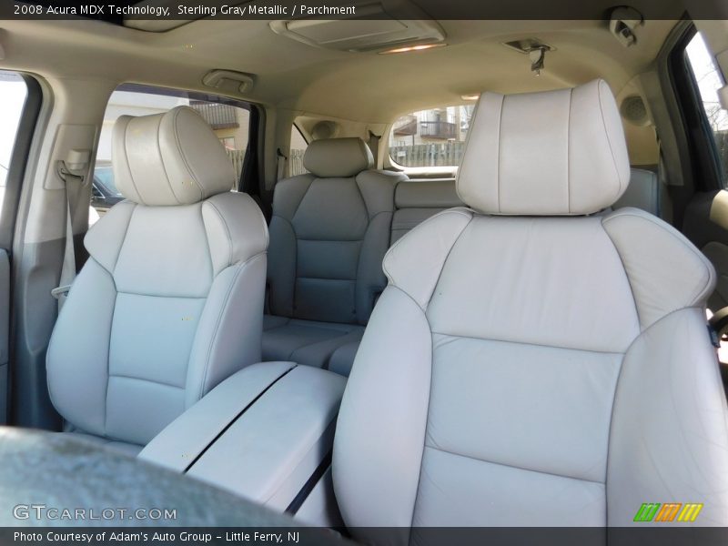 Sterling Gray Metallic / Parchment 2008 Acura MDX Technology