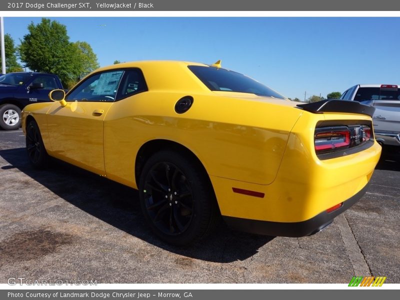 YellowJacket / Black 2017 Dodge Challenger SXT