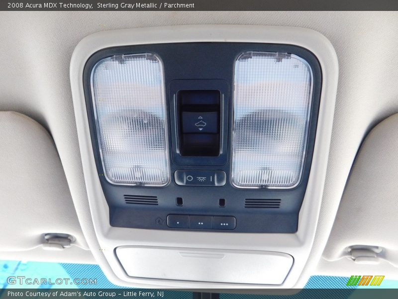 Sterling Gray Metallic / Parchment 2008 Acura MDX Technology