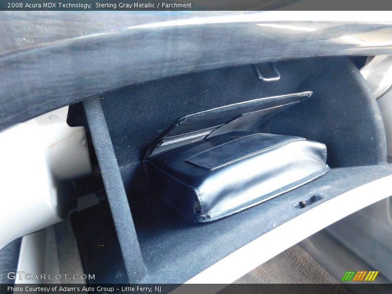 Sterling Gray Metallic / Parchment 2008 Acura MDX Technology