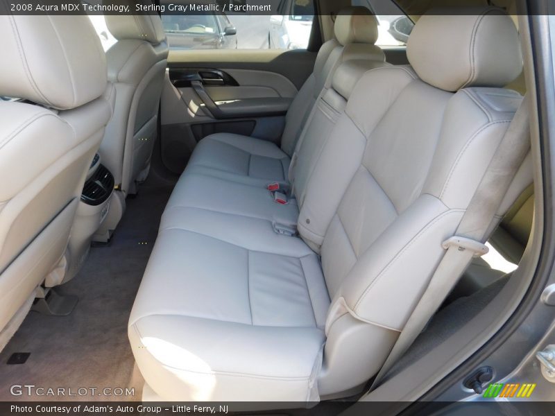 Sterling Gray Metallic / Parchment 2008 Acura MDX Technology