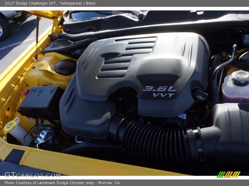 YellowJacket / Black 2017 Dodge Challenger SXT