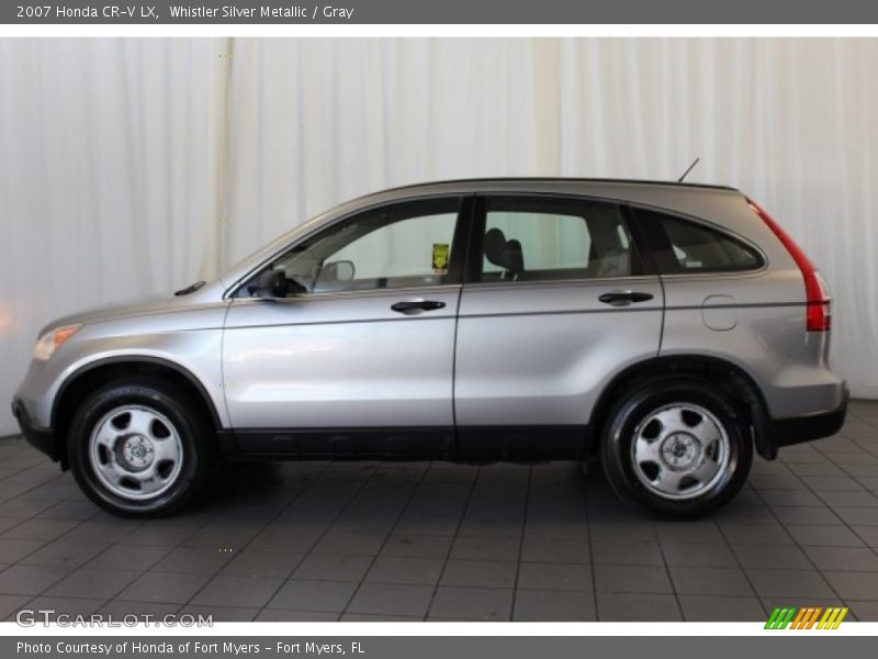 Whistler Silver Metallic / Gray 2007 Honda CR-V LX