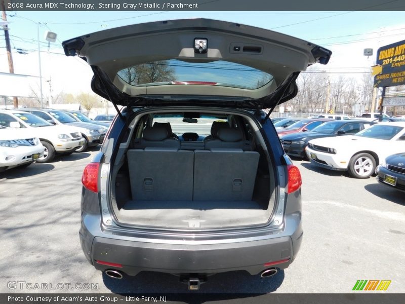 Sterling Gray Metallic / Parchment 2008 Acura MDX Technology