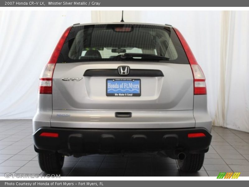 Whistler Silver Metallic / Gray 2007 Honda CR-V LX
